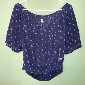 Hollister off the shoulder top